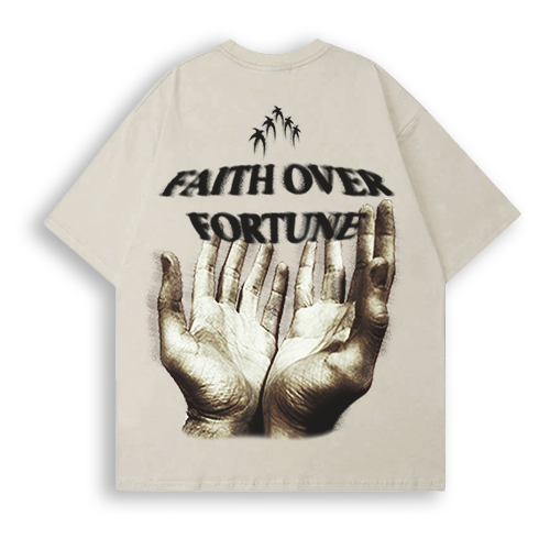 FAITH / FORTUNE - Hyper Graphic Tee // LUXBOY™ Urban Goods